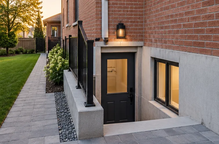 Basement Finishing: Separate entrance